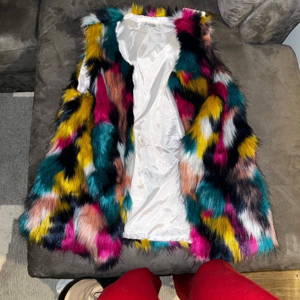Colorful vest.